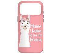 Carcasa para iPhone 17 Pro MAX Mama Llama no Hay Tiempo para el diseño Bohemio del Drama