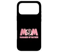 Carcasa para iPhone 17 Pro MAX MAMÁ - Manager of Mayhem - Funny Mom and Mother