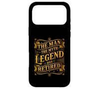 Carcasa para iPhone 17 Pro MAX Man The Myth Legend ha Jubilado Veterano de jubilación