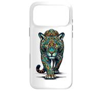 Carcasa para iPhone 17 Pro MAX Mandala Art Jaguar Jaguars Zoo