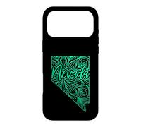 Carcasa para iPhone 17 Pro MAX Mapa de Mandala Floral de Nevada Carson City