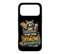 Carcasa para iPhone 17 Pro MAX Mapache Caótico Humor Oscuro Basura Diseño Urbano