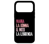 Carcasa para iPhone 17 Pro MAX Maria La Donna Il Mito La Leggenda Festa di Compleanno