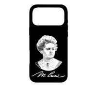 Carcasa para iPhone 17 Pro MAX Marie Curie Mujeres en Ciencias Feminista Profesora de Física