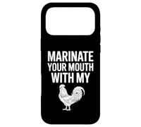 Carcasa para iPhone 17 Pro MAX Marina tu Boca con mi Humor Divertido de Granja de Gallo