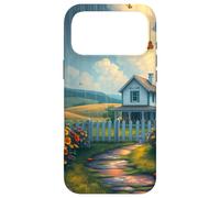 Carcasa para iPhone 17 Pro MAX Mariposa y Cottage Escena