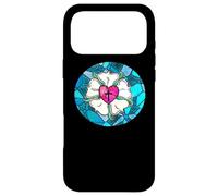 Carcasa para iPhone 17 Pro MAX Martín Lutero Rosa Símbolo Luterano 5 Solas