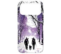 Carcasa para iPhone 17 Pro MAX Marvel Hawkeye Paisaje nevado