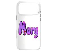 Carcasa para iPhone 17 Pro MAX Mary - Nombre Personalizado para niñas y Mujeres