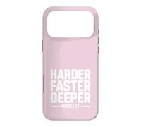 Carcasa para iPhone 17 Pro MAX Más difícil más rápido Vida de Enfermera más Profunda RCP Humor
