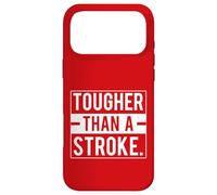 Carcasa para iPhone 17 Pro MAX Más Duro Que un derrame Cerebral Mes de concientización sobre el Trazo Rojo