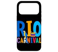 Carcasa para iPhone 17 Pro MAX Máscara de Carnaval de Río Brasil Festival de Brasil Recuerdo brasileño