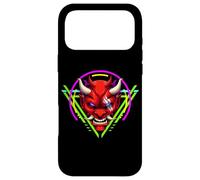 Carcasa para iPhone 17 Pro MAX Máscara De Demonio Oni Japonés De Anime, Guerrero