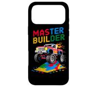 Carcasa para iPhone 17 Pro MAX Master Builder Monster Truck - Bloques de construcción para niños