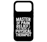 Carcasa para iPhone 17 Pro MAX Master of Pain Relief Funny Fisioterapeuta