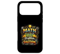 Carcasa para iPhone 17 Pro MAX Math Gives Us Hope Every Problem Has A Solution Creative Fun