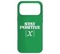 Carcasa para iPhone 17 Pro MAX Math Pun Stay Positive