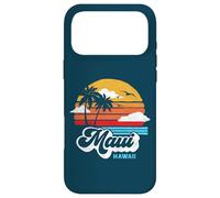 Carcasa para iPhone 17 Pro MAX Maui Beach Hawaii Vintage Surf Throwback 80s Graphic