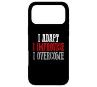 Carcasa para iPhone 17 Pro MAX ME Adapto. IMPROVISO. SUPERO Resiliente Decidido