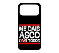Carcasa para iPhone 17 Pro MAX Me Dais Asco Casi Todos Frase Humor Divertido y Sarcástico