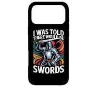 Carcasa para iPhone 17 Pro MAX Me dijeron Que habría Espadas Tiempos Medievales