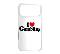Carcasa para iPhone 17 Pro MAX ME Encanta CORAZÓN APUESTAS Casinos Trading Las Vegas