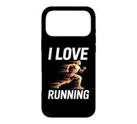 Carcasa para iPhone 17 Pro MAX Me Encanta Correr declaración audaz Entusiasmo Fitness