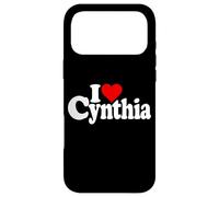 Carcasa para iPhone 17 Pro MAX ME Encanta EL Nombre DE Cynthia Cindy EN UNA tee