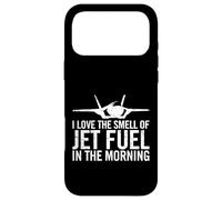 Carcasa para iPhone 17 Pro MAX Me Encanta el Olor del Combustible de los Aviones en el avión de Combate Morning F35
