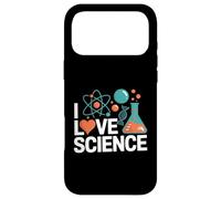 Carcasa para iPhone 17 Pro MAX Me Encanta la Ciencia química diseño de átomos