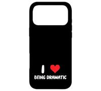 Carcasa para iPhone 17 Pro MAX Me Encanta ser dramático - Corazón - Teatro Drama Actuación improvisada