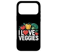 Carcasa para iPhone 17 Pro MAX Me encantan Las Verduras una Vida apasionada y Saludable