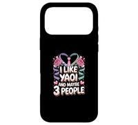 Carcasa para iPhone 17 Pro MAX Me Gusta Yaoi y Tal Vez 3 Personas