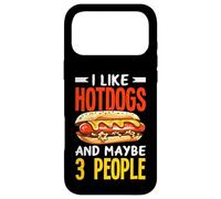 Carcasa para iPhone 17 Pro MAX Me Gustan los Hot Dogs y quizás 3 Personas