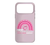 Carcasa para iPhone 17 Pro MAX Me Pongo Rosa para la concienciación sobre el cáncer de Mama de mi Hija