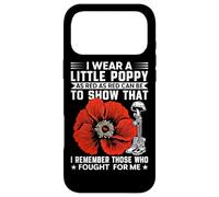 Carcasa para iPhone 17 Pro MAX Me Pongo un Poco de Amapola Tan roja como roja Puede ser para Mostrar Que Soy