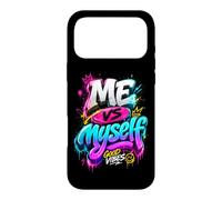 Carcasa para iPhone 17 Pro MAX Me Vs Myself Graffiti Style Urban Streetwear Apparel Design