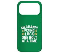 Carcasa para iPhone 17 Pro MAX Mecánico Fijación Suerte Un Perno A La Vez Humor