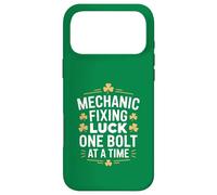 Carcasa para iPhone 17 Pro MAX Mecánico Fijación Suerte Un Perno A La Vez Humor