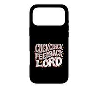 Carcasa para iPhone 17 Pro MAX Mechanical Keyboard Click Clack Feedback Lord