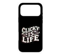 Carcasa para iPhone 17 Pro MAX Mechanical Keyboard Clicky Is Life PC Gamer