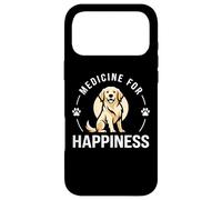 Carcasa para iPhone 17 Pro MAX Medicina para la Felicidad Raza de Perro Golden Retriever