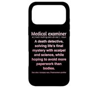 Carcasa para iPhone 17 Pro MAX Médico forense Divertido