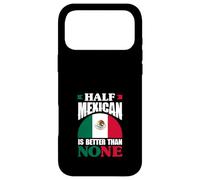 Carcasa para iPhone 17 Pro MAX Medio Mexicano es Mejor Que Ninguno México Roots Heritage