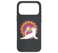 Carcasa para iPhone 17 Pro MAX Meditación de los Chakras del Yoga Mandala Cat Pilates Gato