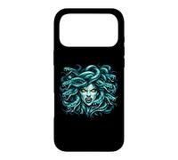 Carcasa para iPhone 17 Pro MAX Medusa Mitología Griega Antigua Oscuridad Diseño Retro Halloween