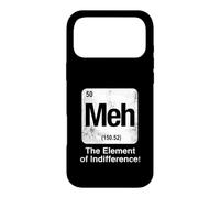 Carcasa para iPhone 17 Pro MAX Meh El Elemento de la indiferencia Tabla periódica de Ciencia Divertida