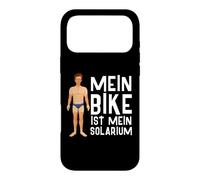 Carcasa para iPhone 17 Pro MAX Mein Bike ist Mein Solarium Radfahrer Mountainbiker