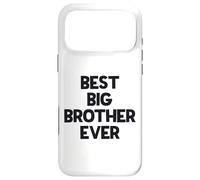 Carcasa para iPhone 17 Pro MAX Mejor Hermano Mayor jamás Divertido Hermano