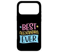 Carcasa para iPhone 17 Pro MAX Mejor Nombre Personalizado a Juego de Alexandra Ever